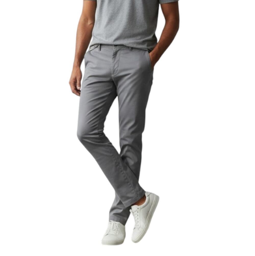 LULULEMON ABC Slim-Fit 5 Pocket Pant Men 30x34 Utilitech Gray Versatile Academia